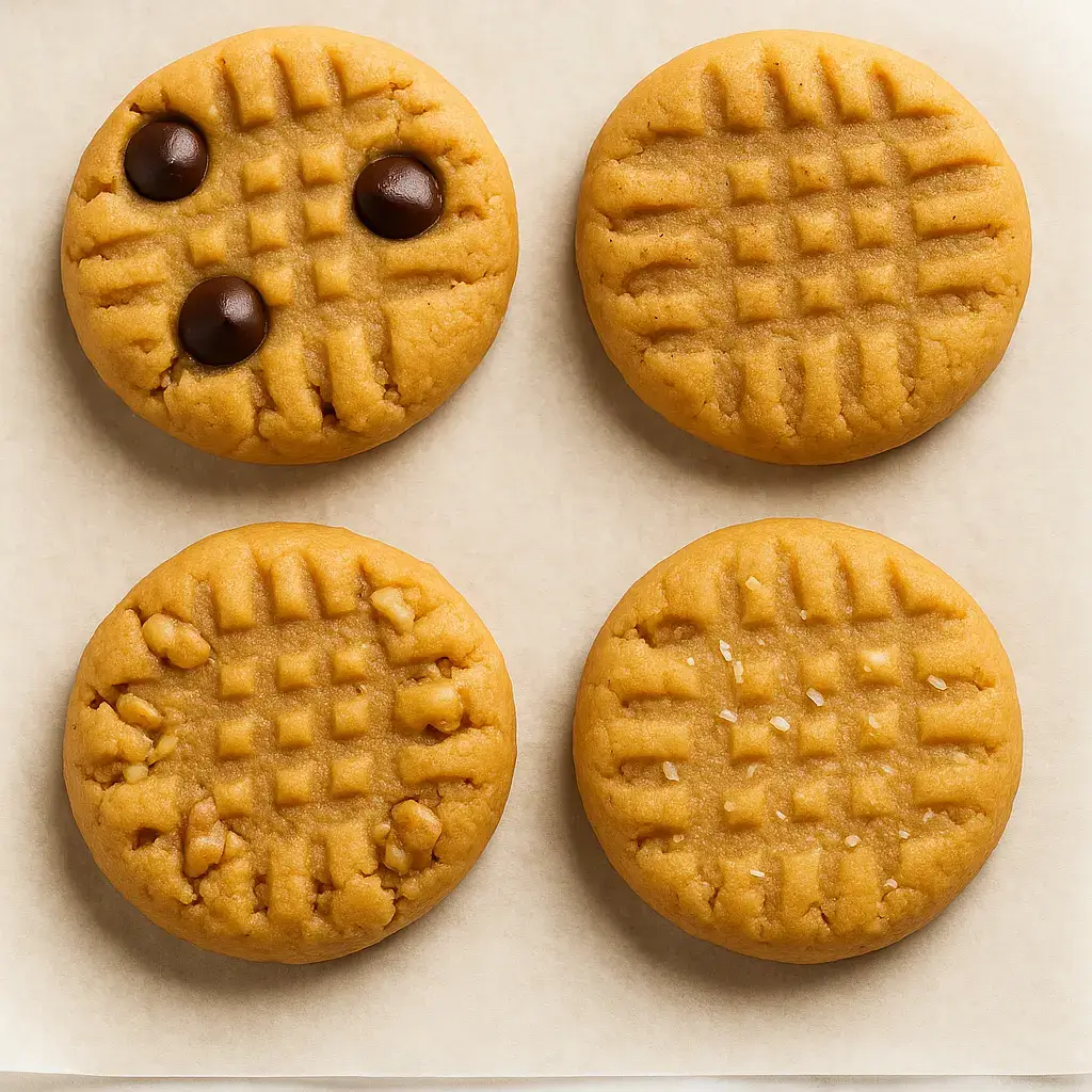 Best Keto Peanut Butter Cookies—3 Ingredients! 5 Flavor Variations to Keep Things Interesting