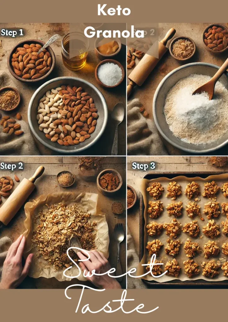 Keto Granola Recipe: Crunchy Reasons to Love It 5 Sweet Taste Keto Granola