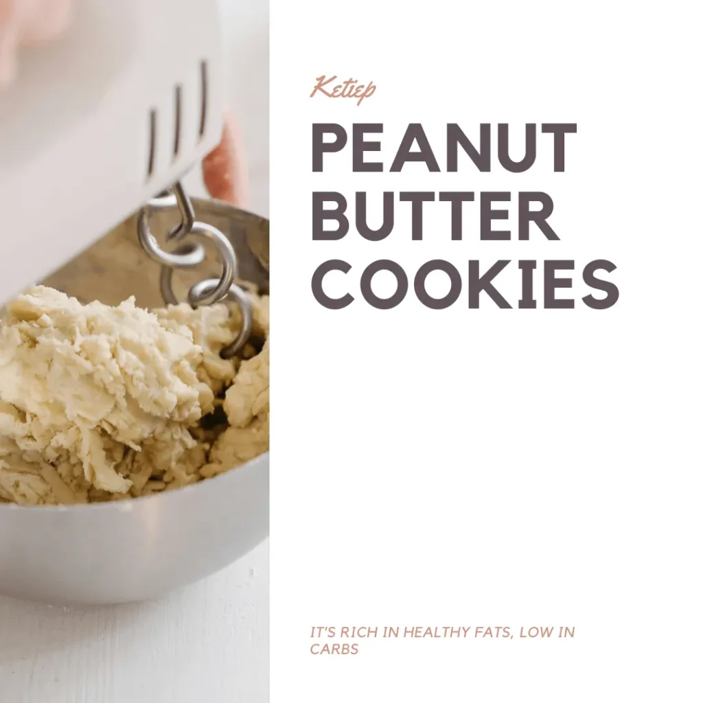 Best Keto Peanut Butter Cookies—3 Ingredients! 4 ts rich in healthy fats low in carbs 1