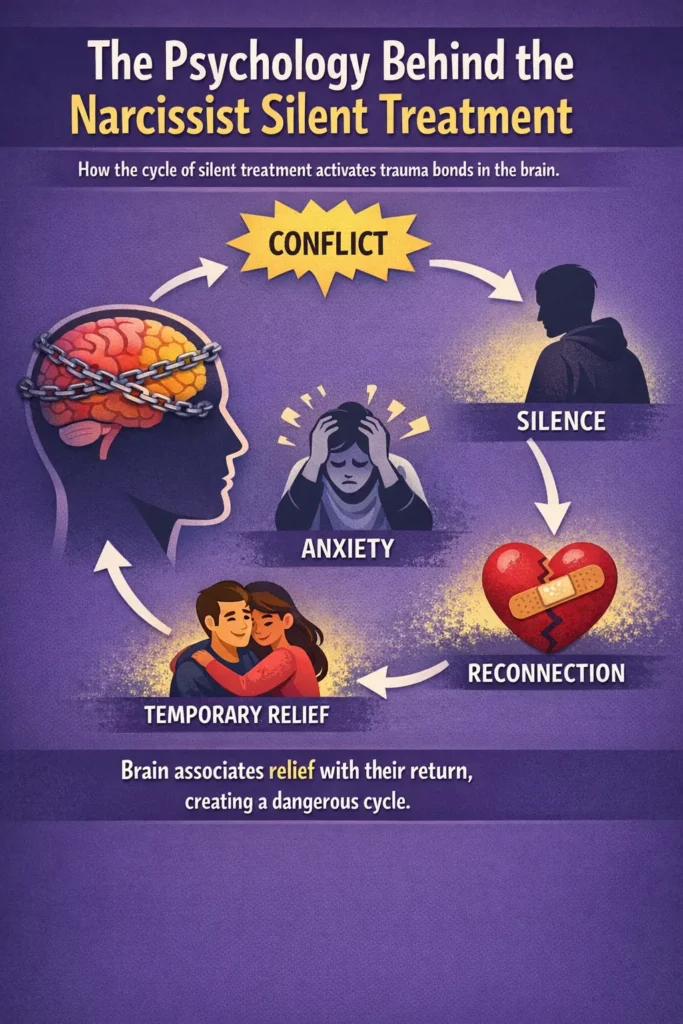 The Psychology Behind the Narcissist Silent Treatment