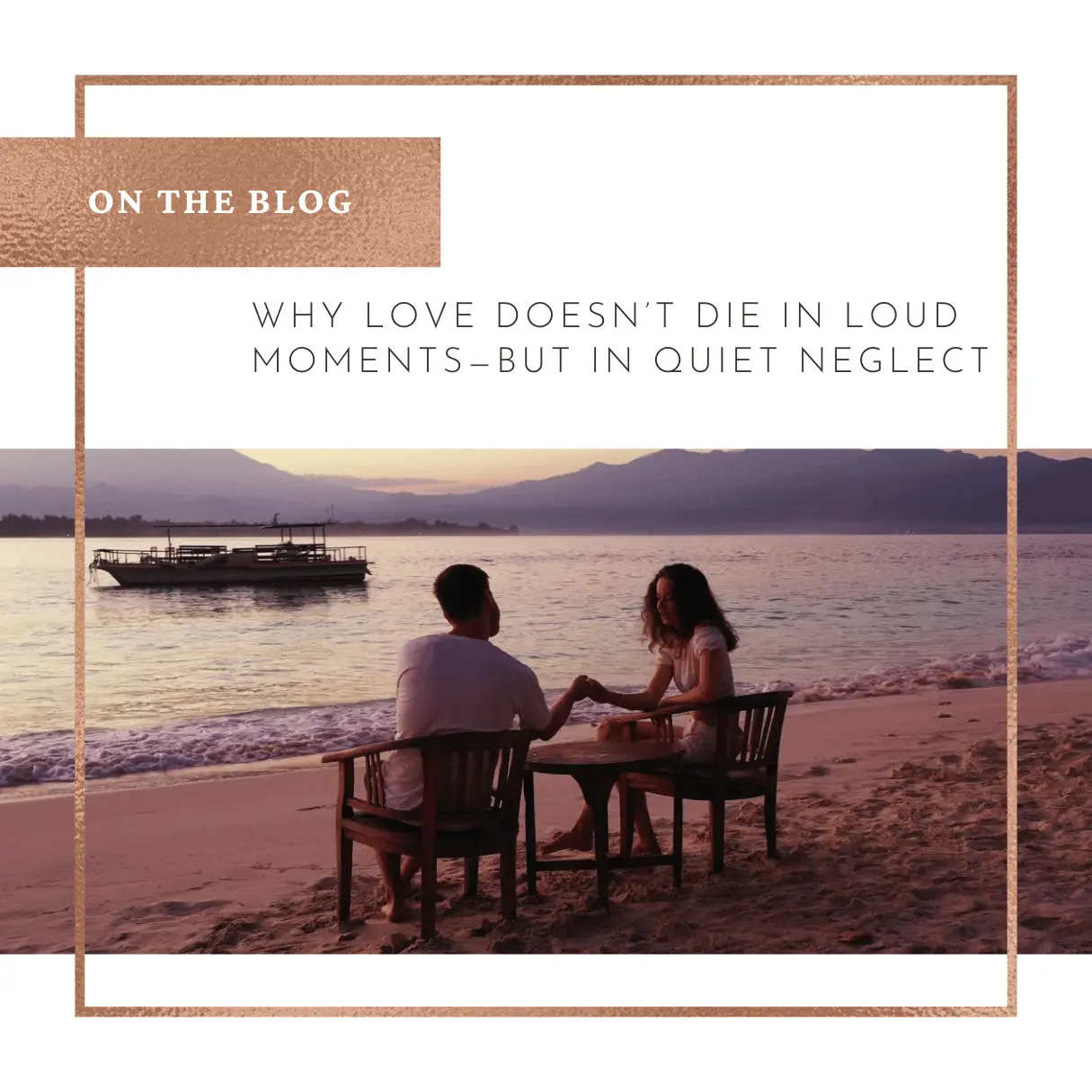 Why Most Relationships Fade Without Anyone Noticing