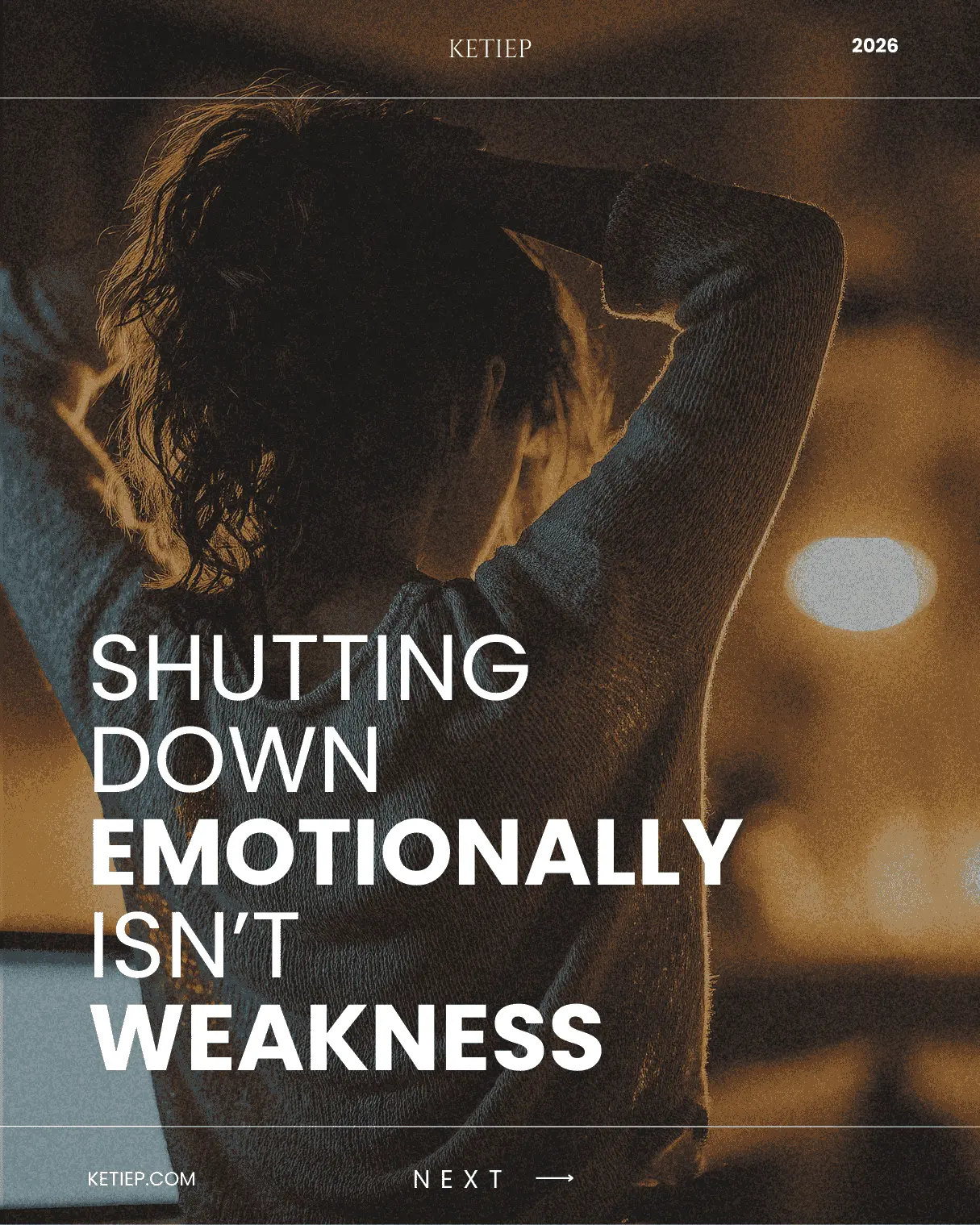 Shutting Down Emotionally Isn’t Weakness — Sarah’s Story Explains Why It Happens