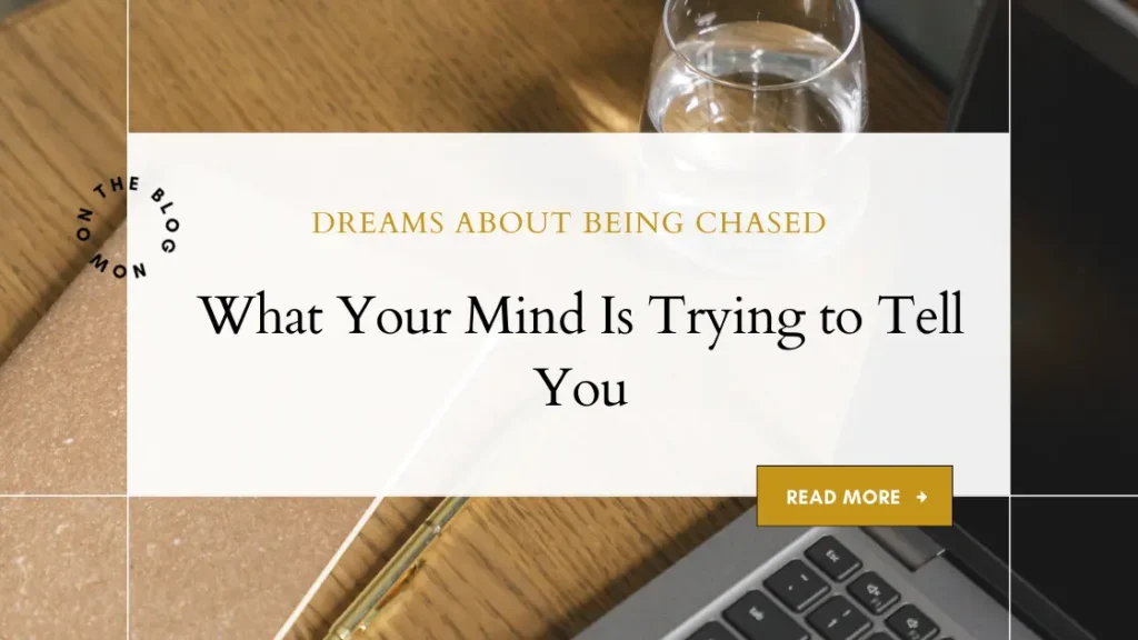 Dreams About Being Chased : What Your Mind Is Trying to Tell You 3 What Your Mind Is Trying to Tell You