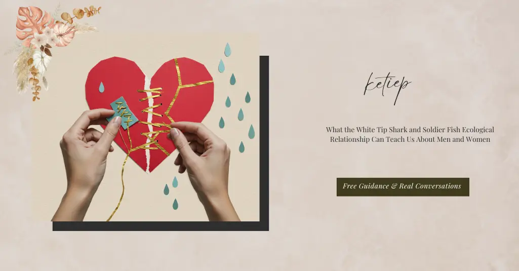 What the White Tip Shark and Soldier Fish Ecological Relationship