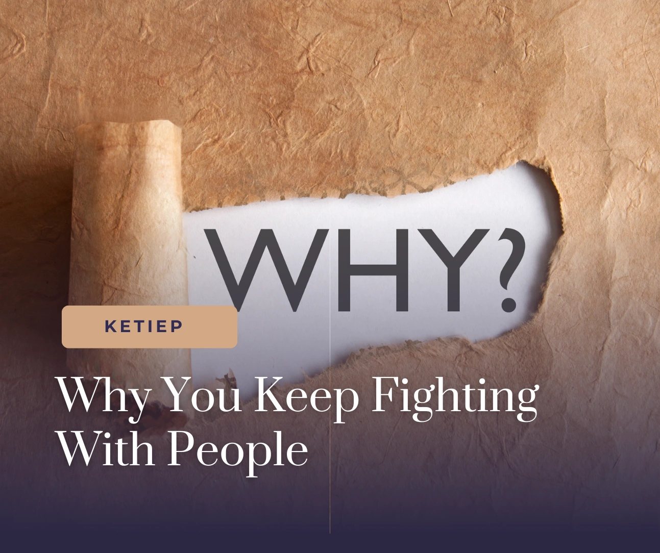 FIGHTING WITH PEOPLE